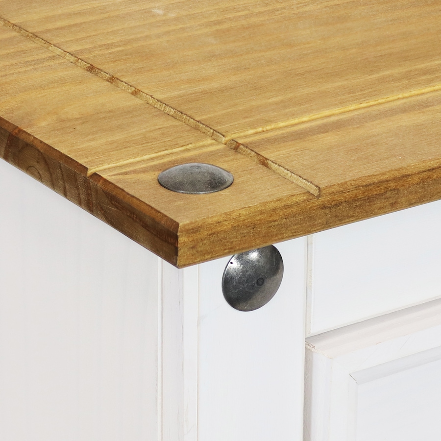 Image 899521_ALTMORE23.jpg, Product 899-521 / Price $377.15, Solid Pine Sideboard with 2 Drawers and 2 Doors from Sunnydaze Décor on TSC.ca's Home & Garden department
