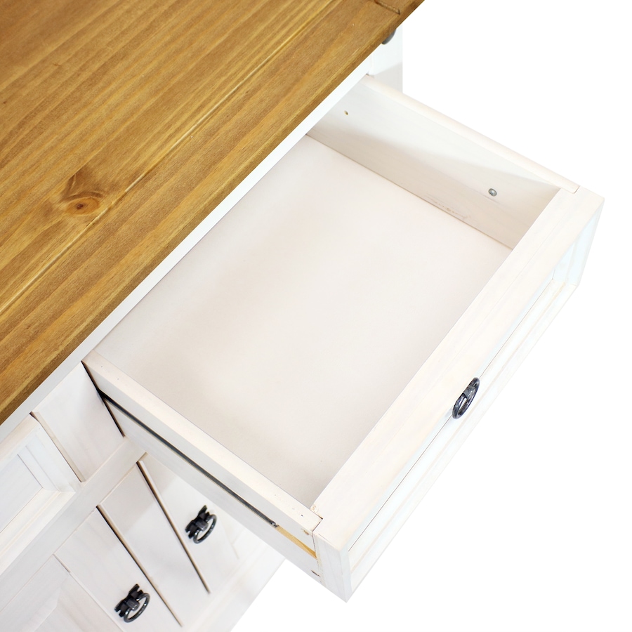 Image 899521_ALTMORE28.jpg, Product 899-521 / Price $377.15, Solid Pine Sideboard with 2 Drawers and 2 Doors from Sunnydaze Décor on TSC.ca's Home & Garden department