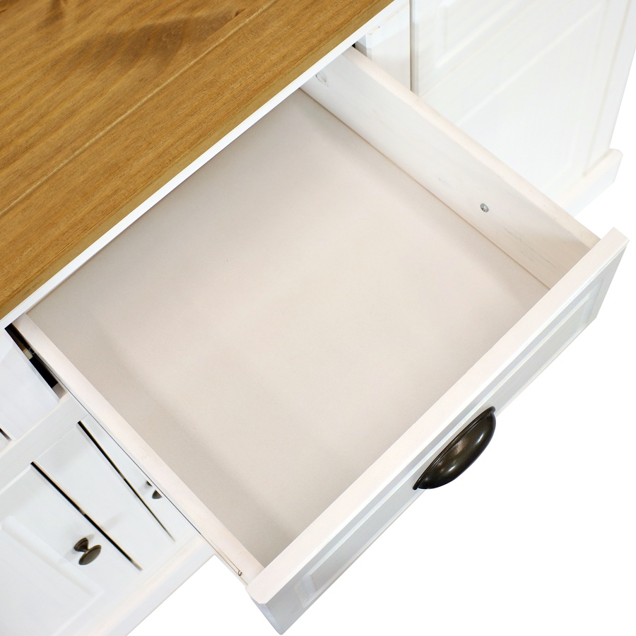 Image 899522_ALTMORE27.jpg, Product 899-522 / Price $436.25, Solid Pine Sideboard with 3 Drawers and 3 Doors from Sunnydaze Décor on TSC.ca's Home & Garden department