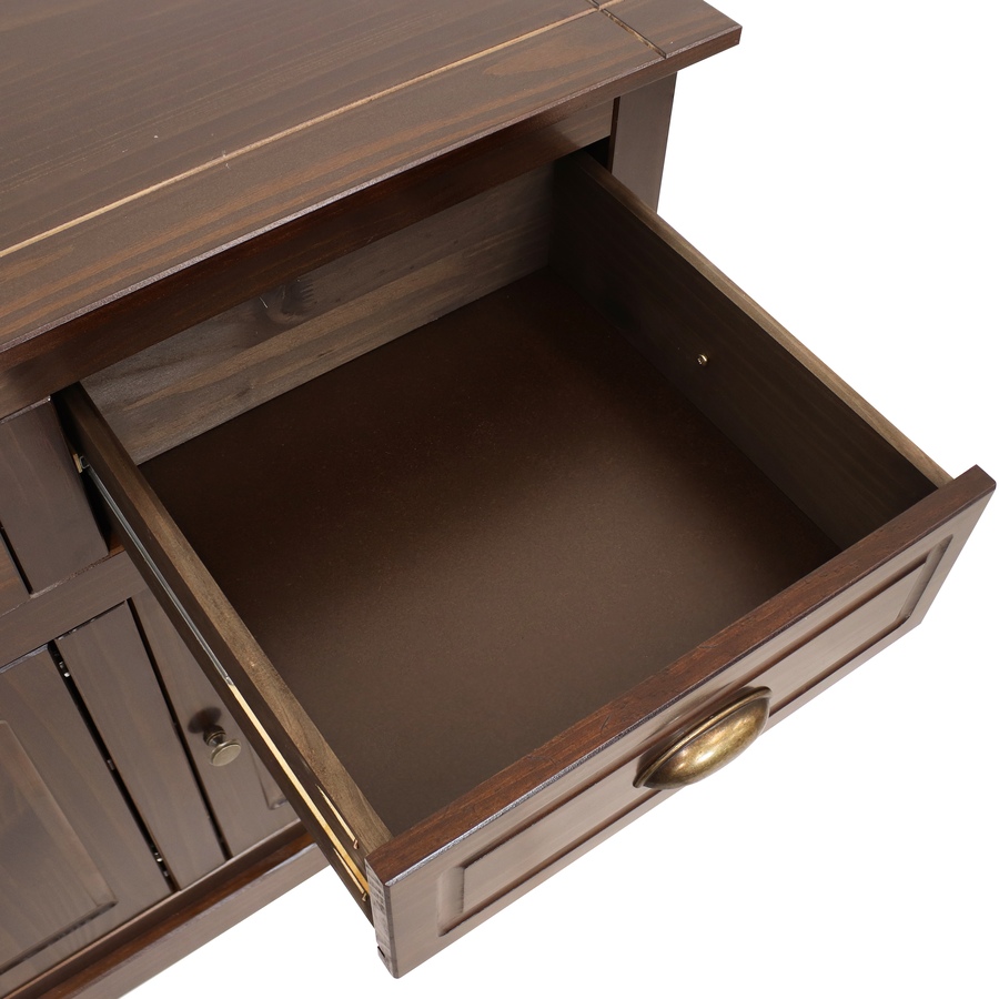 Image 899522_ALTMORE4.jpg, Product 899-522 / Price $436.25, Solid Pine Sideboard with 3 Drawers and 3 Doors from Sunnydaze Décor on TSC.ca's Home & Garden department