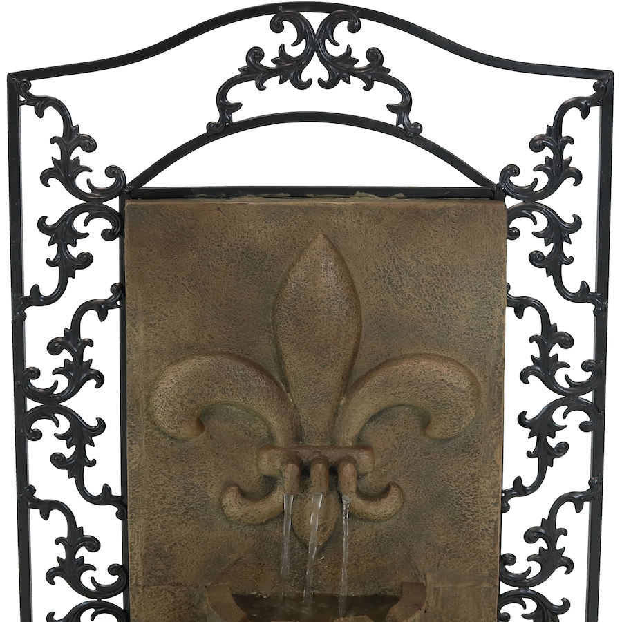 Image 899530_ALTMORE22.jpg, Product 899-530 / Price $368.05, 33" H French Lily Wall-Mounted Water Fountain from Sunnydaze Décor on TSC.ca's Home & Garden department