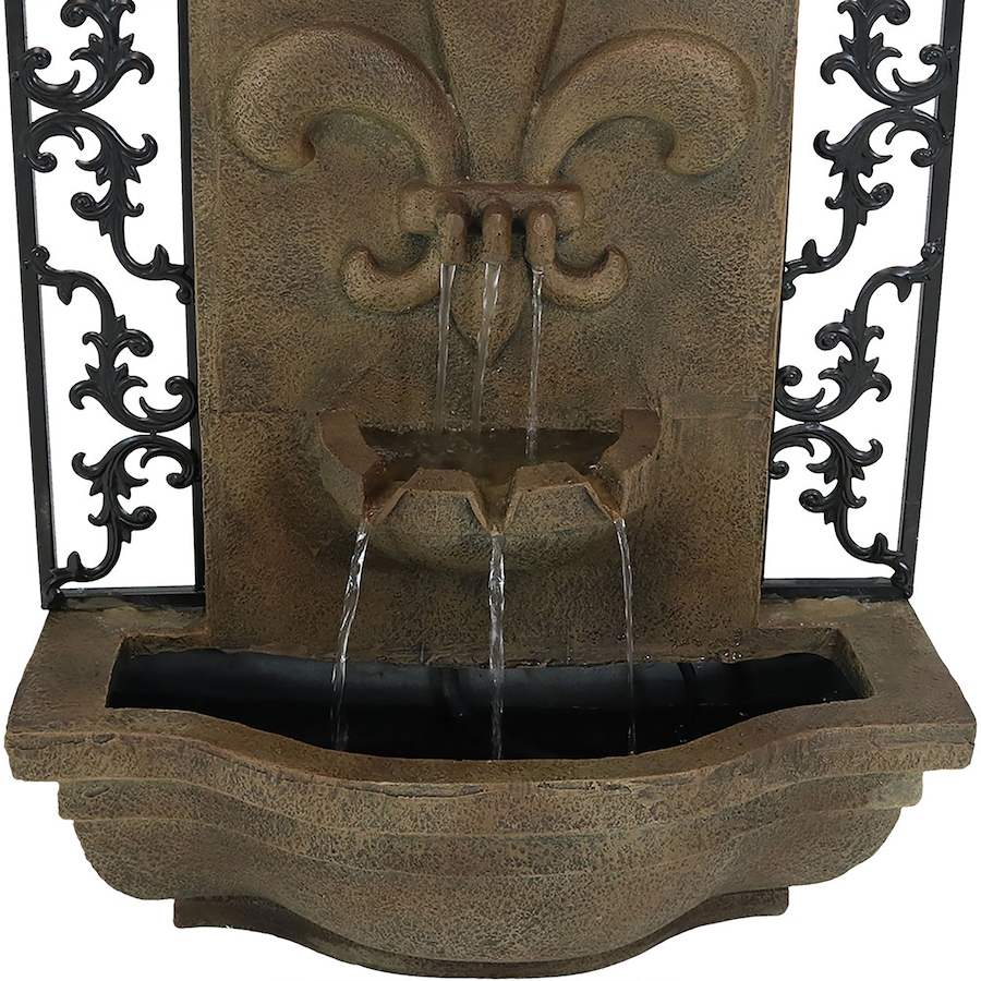 Image 899547_ALTMORE17.jpg, Product 899-547 / Price $465.35, Solar Wall Fountain with Battery Pack - 33-Inch from Sunnydaze Décor on TSC.ca's Home & Garden department