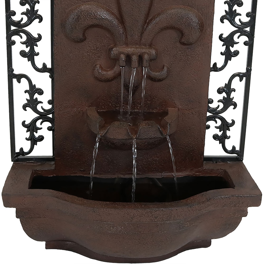 Image 899547_ALTMORE25.jpg, Product 899-547 / Price $465.35, Solar Wall Fountain with Battery Pack - 33-Inch from Sunnydaze Décor on TSC.ca's Home & Garden department