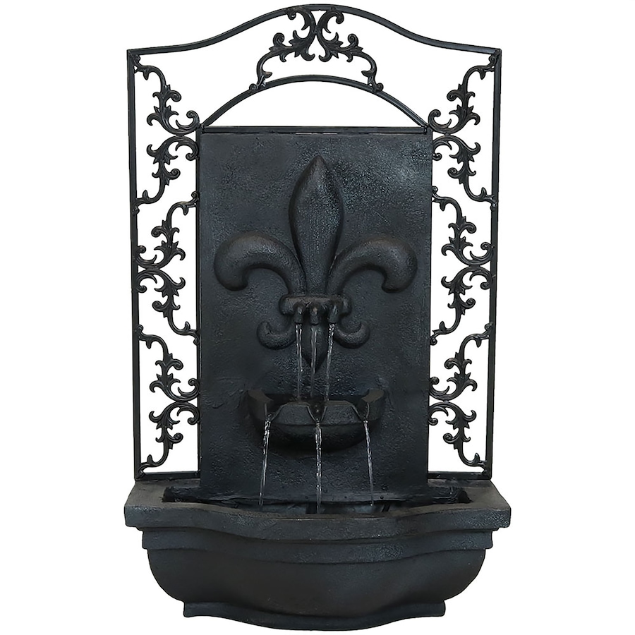 Image 899547_ST02.jpg, Product 899-547 / Price $465.35, Solar Wall Fountain with Battery Pack - 33-Inch from Sunnydaze Décor on TSC.ca's Home & Garden department