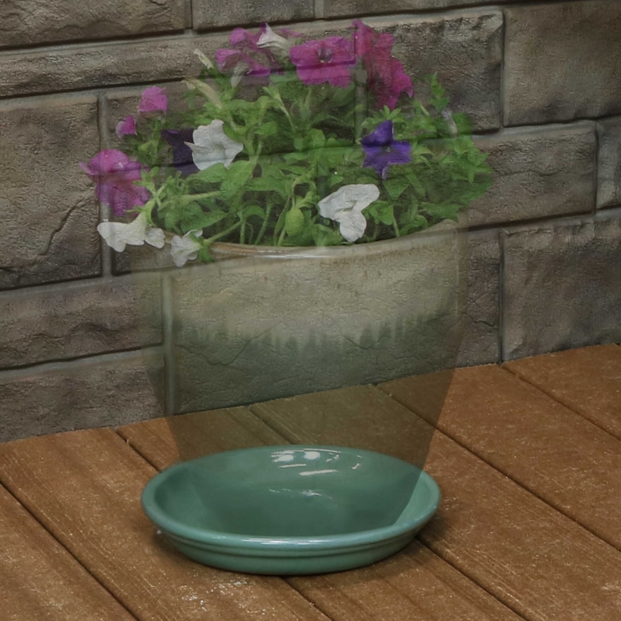 Image 899557_ALTMORE143.jpg, Product 899-557 / Price $77.95 - $138.45, Set of 2 Outdoor Glazed Ceramic Planter Saucers from Sunnydaze Décor on TSC.ca's Home & Garden department