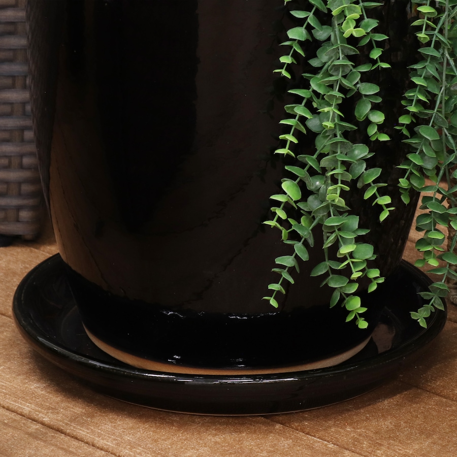 Image 899557_ALTMORE150.jpg, Product 899-557 / Price $77.95 - $138.45, Set of 2 Outdoor Glazed Ceramic Planter Saucers from Sunnydaze Décor on TSC.ca's Home & Garden department
