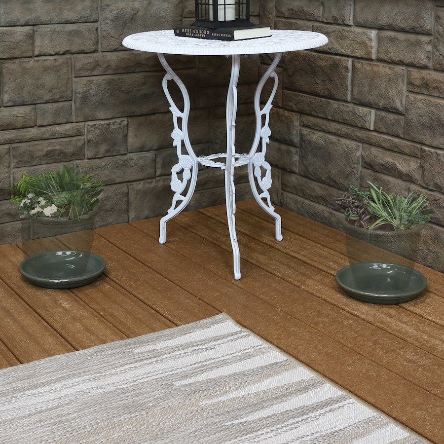 Image 899557_ALTMORE19.jpg, Product 899-557 / Price $77.95 - $138.45, Set of 2 Outdoor Glazed Ceramic Planter Saucers from Sunnydaze Décor on TSC.ca's Home & Garden department