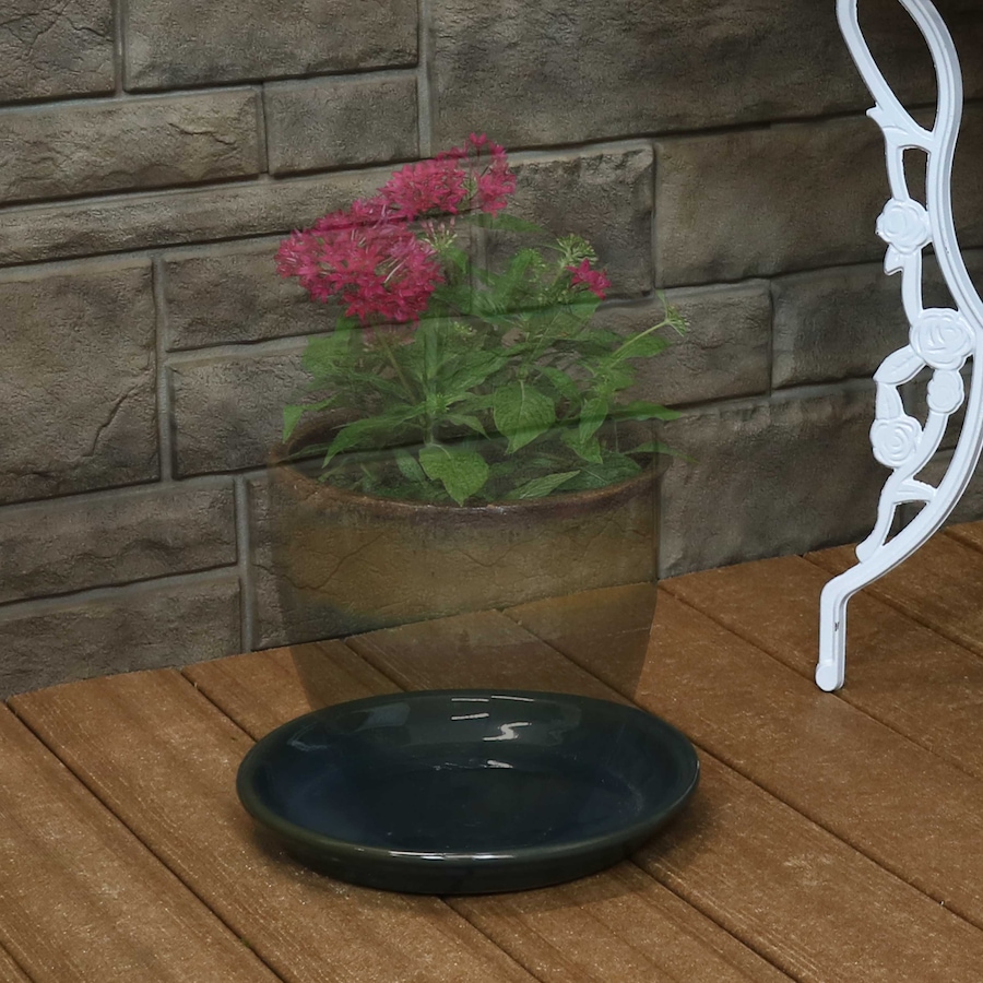 Image 899557_ALTMORE35.jpg, Product 899-557 / Price $77.95 - $138.45, Set of 2 Outdoor Glazed Ceramic Planter Saucers from Sunnydaze Décor on TSC.ca's Home & Garden department