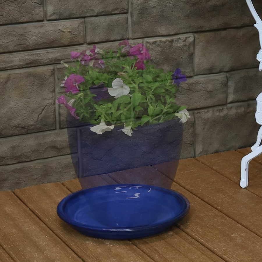 Image 899557_ALTMORE47.jpg, Product 899-557 / Price $77.95 - $138.45, Set of 2 Outdoor Glazed Ceramic Planter Saucers from Sunnydaze Décor on TSC.ca's Home & Garden department
