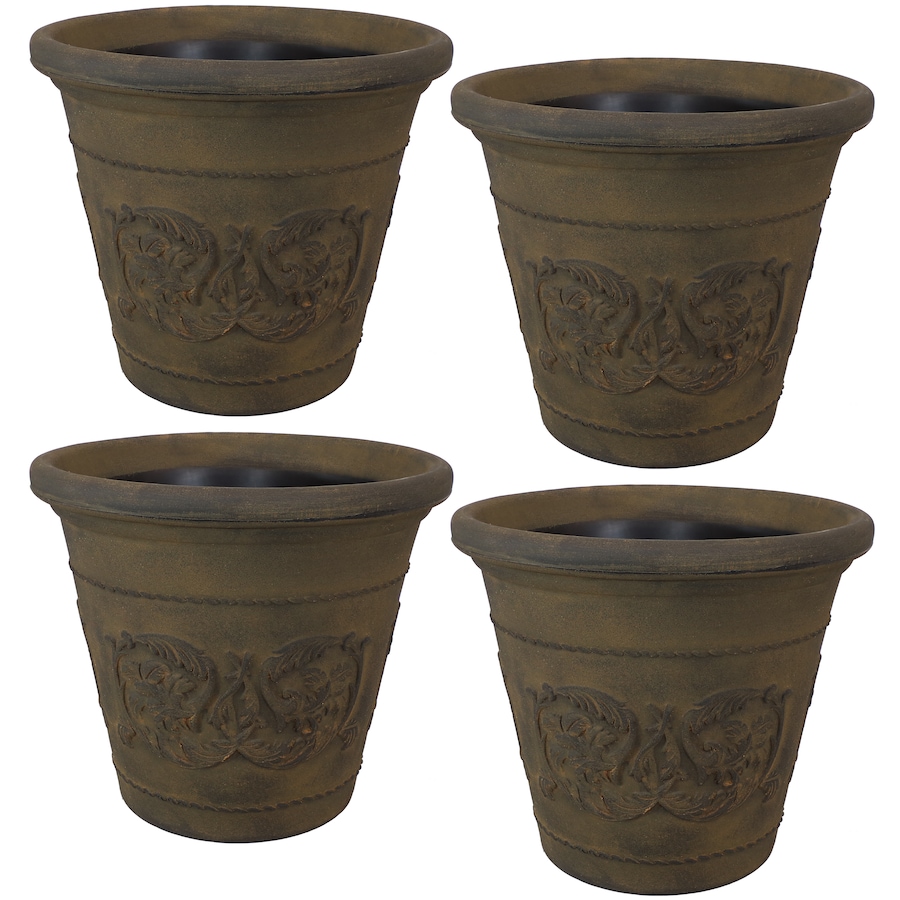 Image 899564_ST02.jpg, Product 899-564 / Price $151.35 - $395.85, Anjelica Double-Walled Flower Pot Planter - 20" from Sunnydaze Décor on TSC.ca's Home & Garden department
