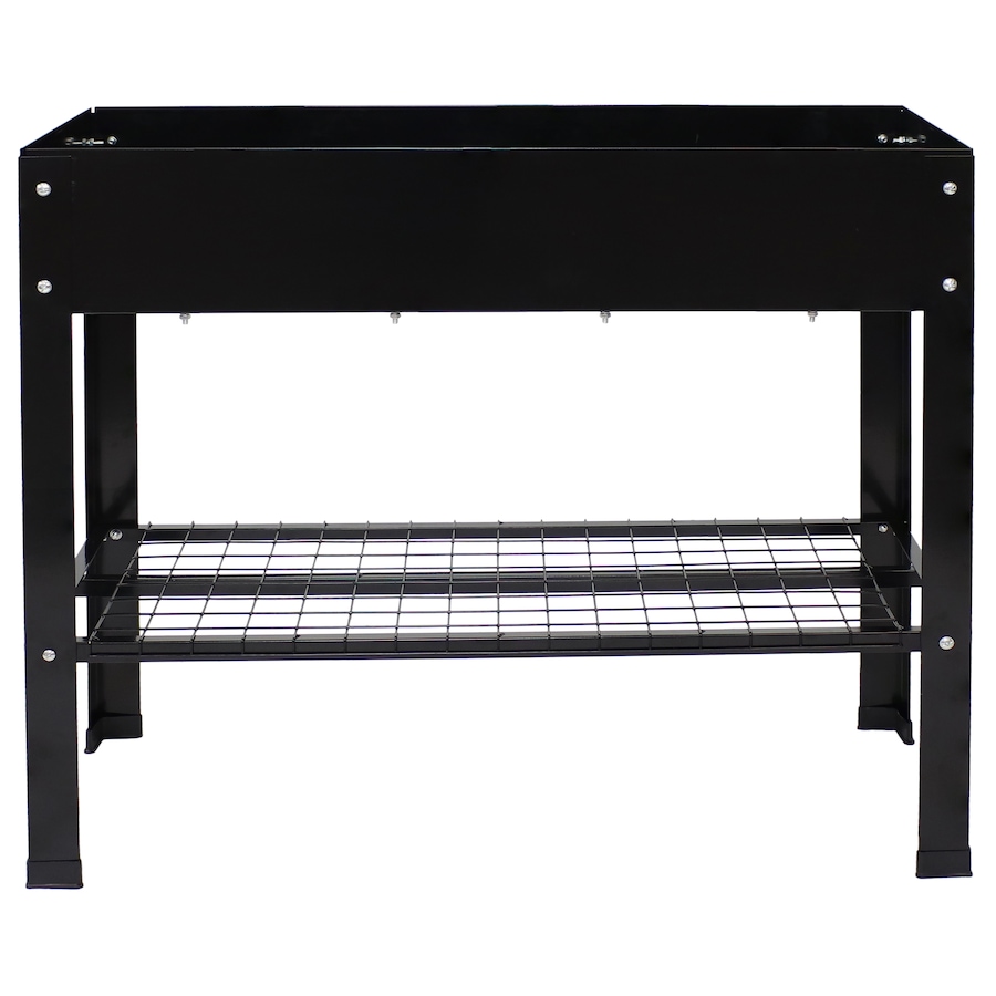 Image 899569_ALTMORE20.jpg, Product 899-569 / Price $276.45, Raised Steel Garden Bed with Mesh Shelf from Sunnydaze Décor on TSC.ca's Home & Garden department