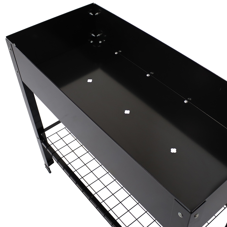 Image 899569_ALTMORE4.jpg, Product 899-569 / Price $276.45, Raised Steel Garden Bed with Mesh Shelf from Sunnydaze Décor on TSC.ca's Home & Garden department