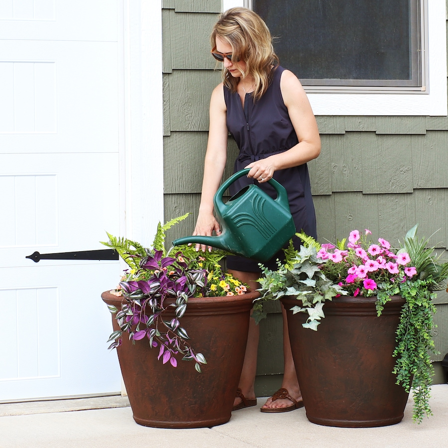 Image 899580_ALTMORE11.jpg, Product 899-580 / Price $173.65 - $415.35, Anjelica Double-Walled Flower Pot Planter - 24" from Sunnydaze Décor on TSC.ca's Home & Garden department
