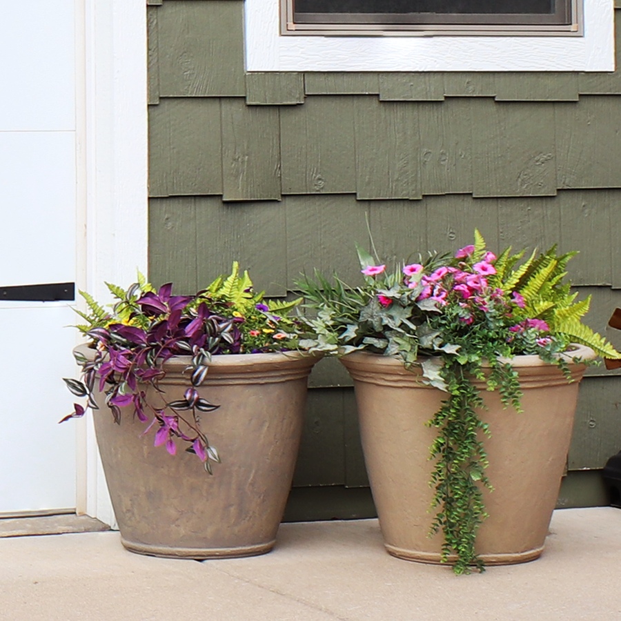 Image 899580_ALTMORE27.jpg, Product 899-580 / Price $173.65 - $415.35, Anjelica Double-Walled Flower Pot Planter - 24" from Sunnydaze Décor on TSC.ca's Home & Garden department