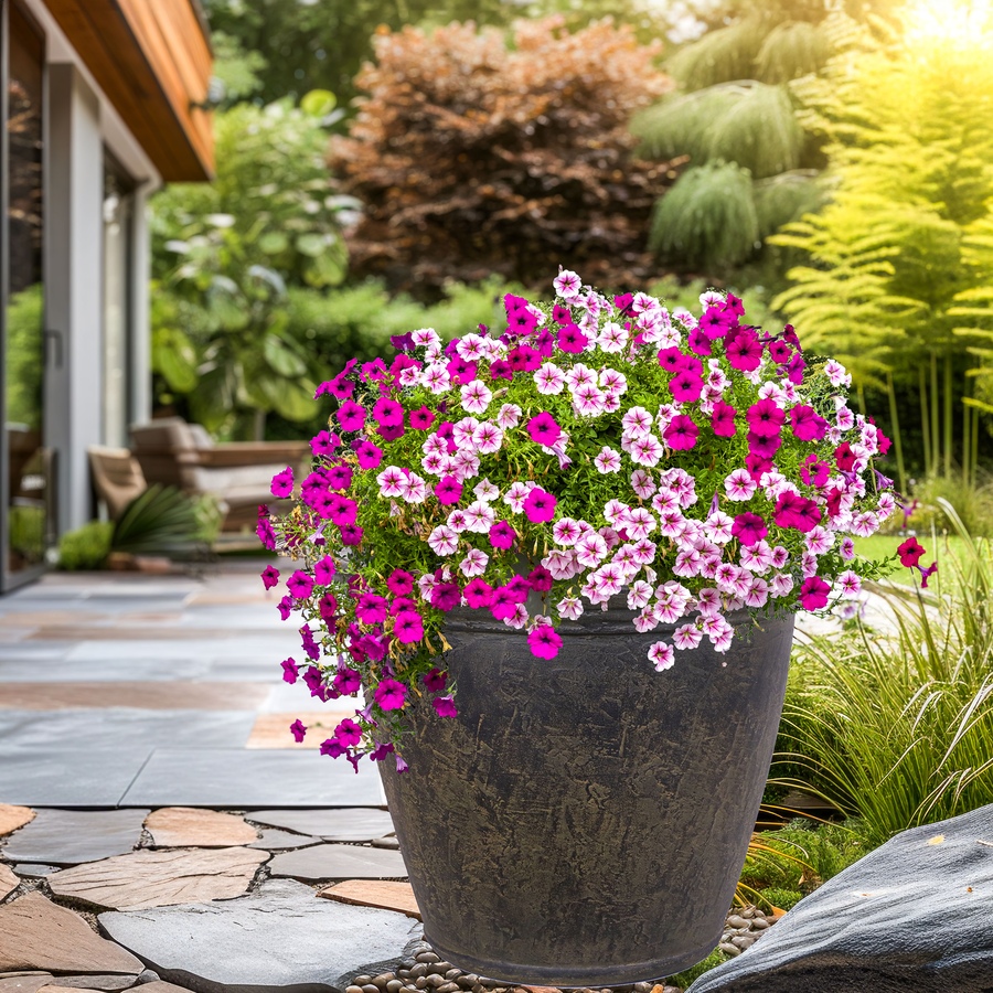 Image 899580_ALTMORE54.jpg, Product 899-580 / Price $173.65 - $415.35, Anjelica Double-Walled Flower Pot Planter - 24" from Sunnydaze Décor on TSC.ca's Home & Garden department