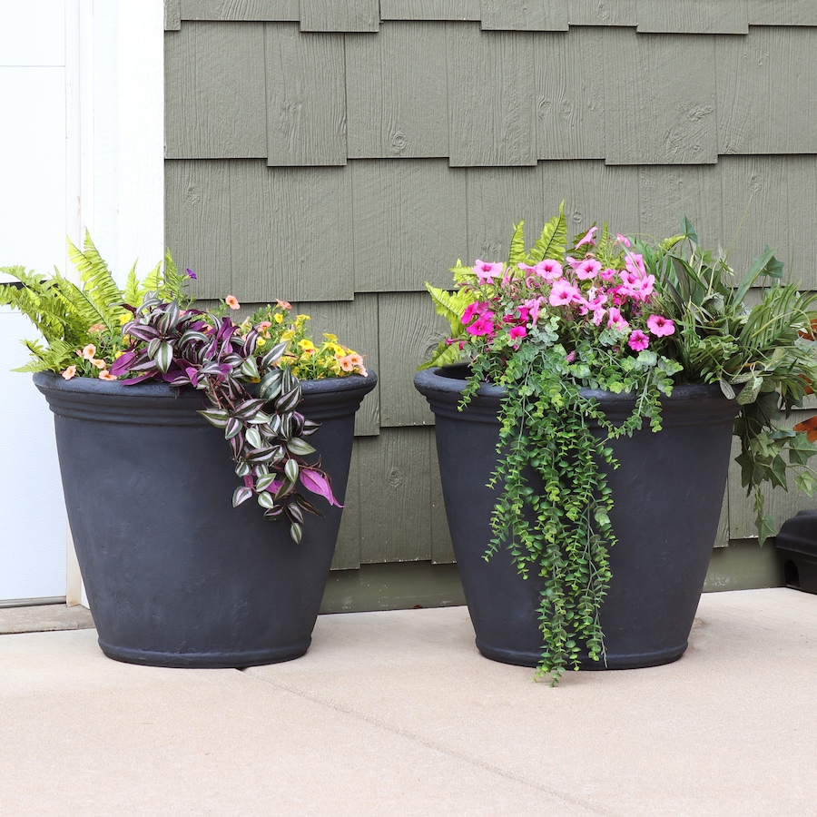 Image 899580_ALTMORE57.jpg, Product 899-580 / Price $173.65 - $415.35, Anjelica Double-Walled Flower Pot Planter - 24" from Sunnydaze Décor on TSC.ca's Home & Garden department