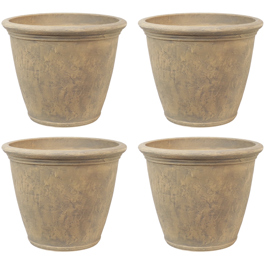 Image 899580_ST02.jpg, Product 899-580 / Price $173.65 - $415.35, Anjelica Double-Walled Flower Pot Planter - 24" from Sunnydaze Décor on TSC.ca's Home & Garden department