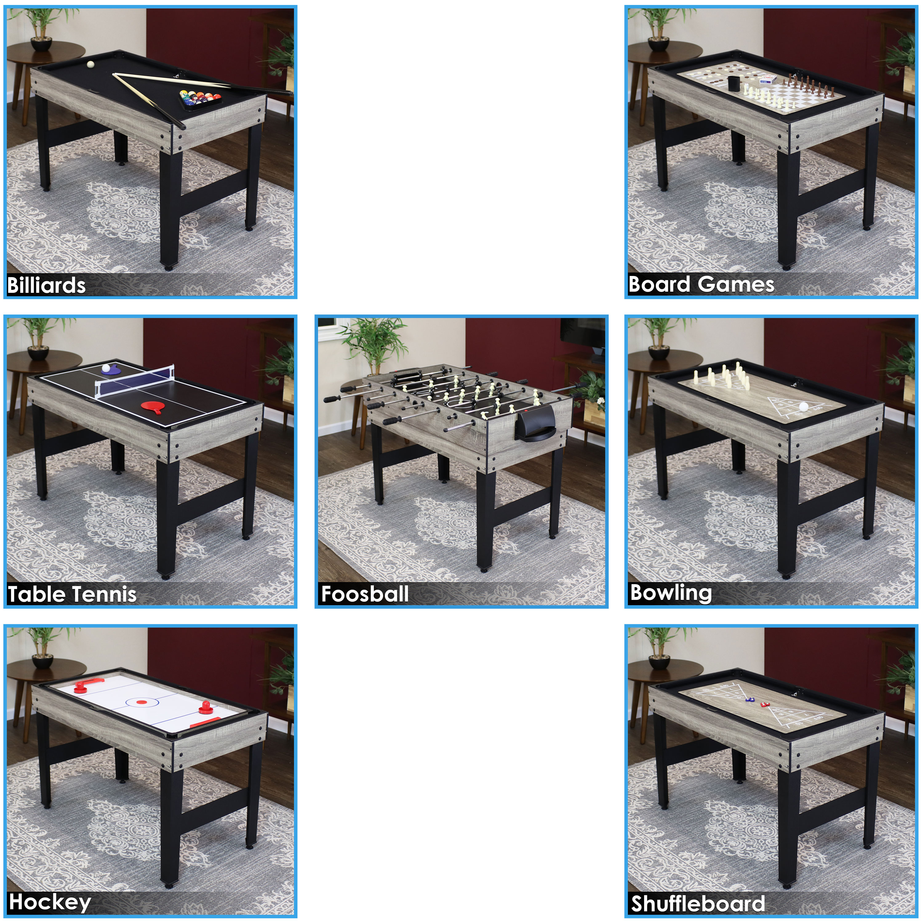 10-in-1 Multi Game Table - 49.5
