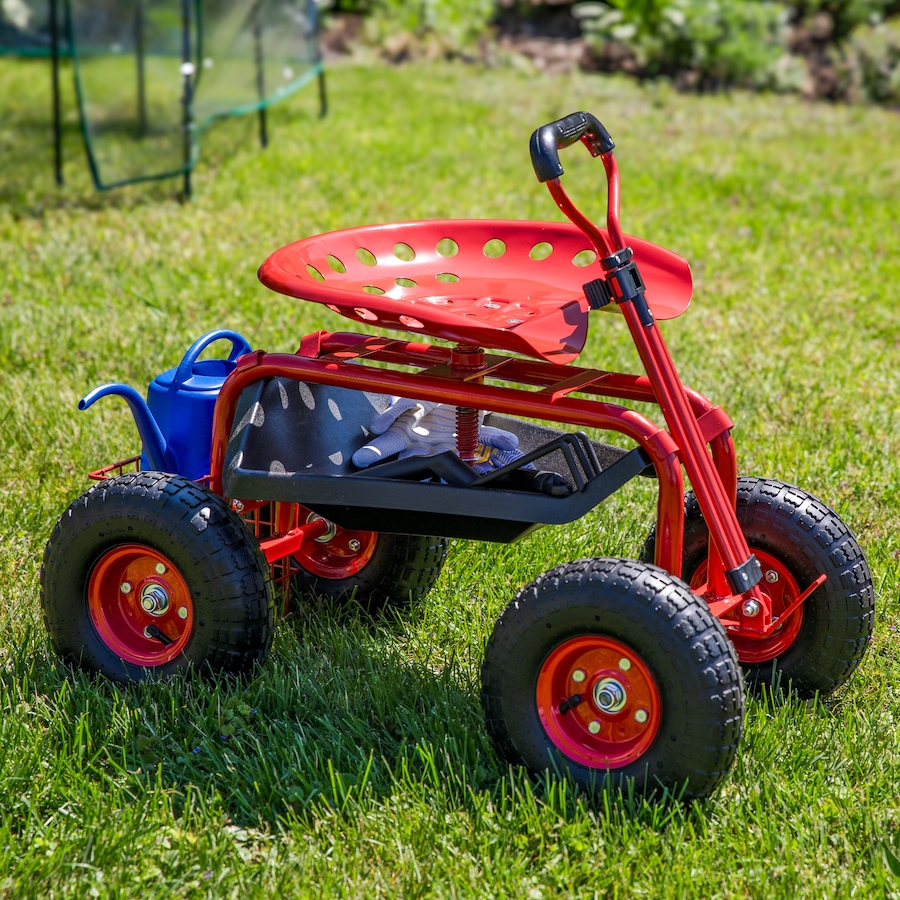 Image 899695_ALTMORE36.jpg, Product 899-695 / Price $247.35, Rolling Garden Cart with Extendable Handle from Sunnydaze Décor on TSC.ca's Home & Garden department