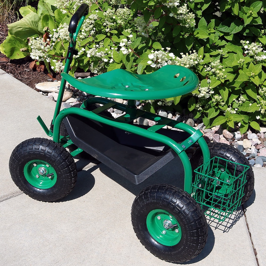 Image 899695_ALTMORE54.jpg, Product 899-695 / Price $247.35, Rolling Garden Cart with Extendable Handle from Sunnydaze Décor on TSC.ca's Home & Garden department