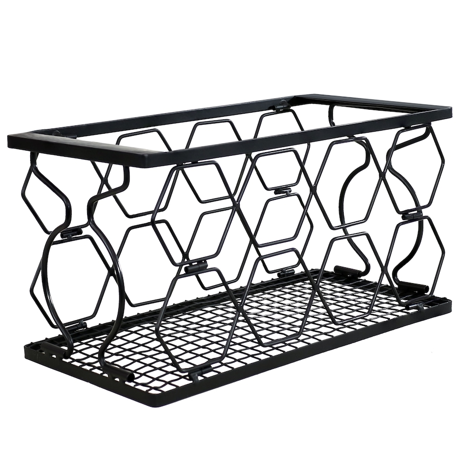 Image 899898.jpg, Product 899-898 / Price $67.15, Collapsible Tabletop Wine Rack with Nonslip Feet - Black from Sunnydaze Décor on TSC.ca's Home & Garden department