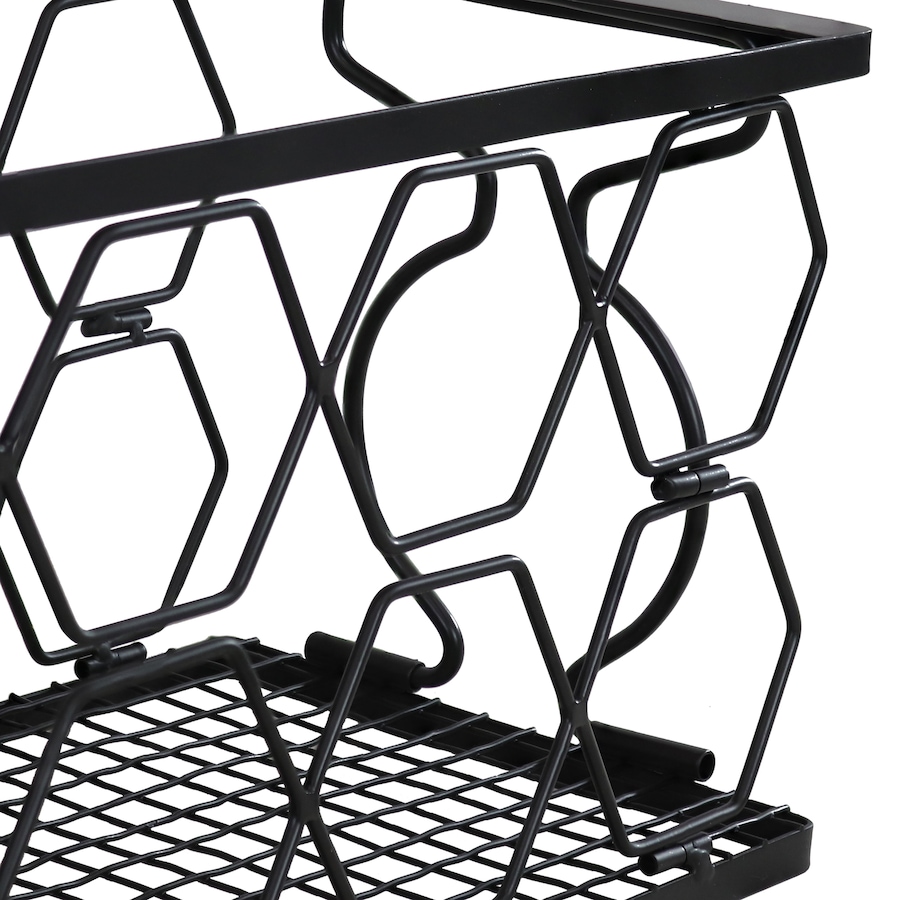 Image 899898_ALTMORE4.jpg, Product 899-898 / Price $67.15, Collapsible Tabletop Wine Rack with Nonslip Feet - Black from Sunnydaze Décor on TSC.ca's Home & Garden department
