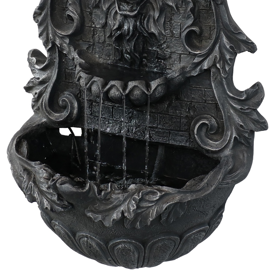 Image 899937_ALTMORE17.jpg, Product 899-937 / Price $465.35, Stoic Courage Lion Head Solar Wall Fountain - Battery Backup - 30-Inch from Sunnydaze Décor on TSC.ca's Home & Garden department