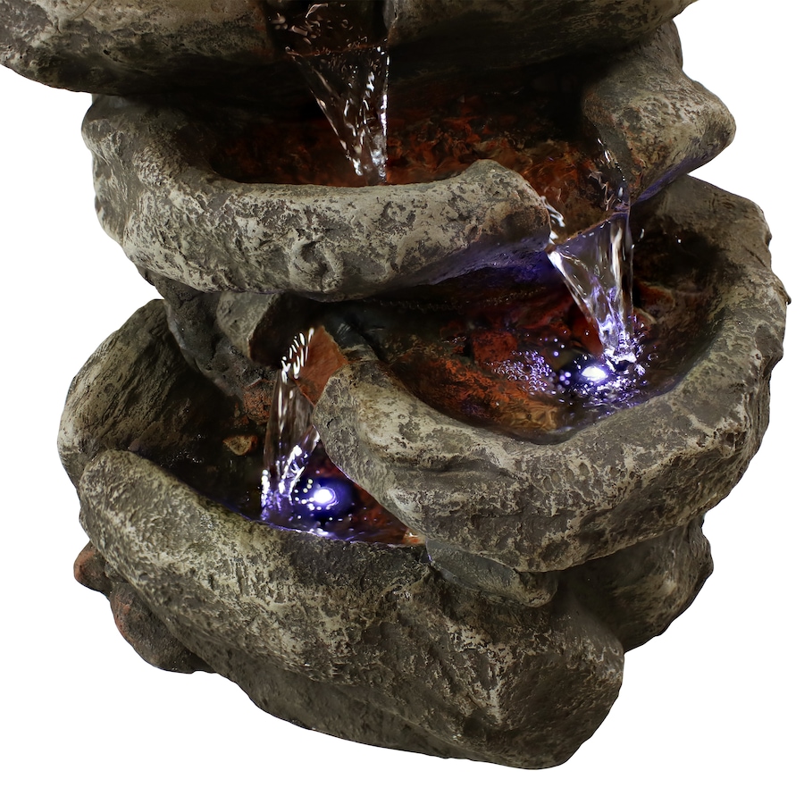 Image 899948_ALTMORE4.jpg, Product 899-948 / Price $136.05, Six-Tier Stone Falls Tabletop Fountain from Sunnydaze Décor on TSC.ca's Home & Garden department