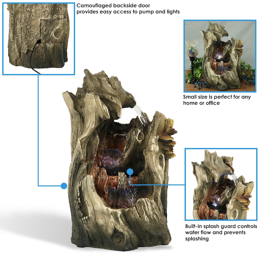 Image 899959_ALTMORE2.jpg, Product 899-959 / Price $136.05, Cascading Caves Waterfall Tabletop Fountain from Sunnydaze Décor on TSC.ca's Home & Garden department