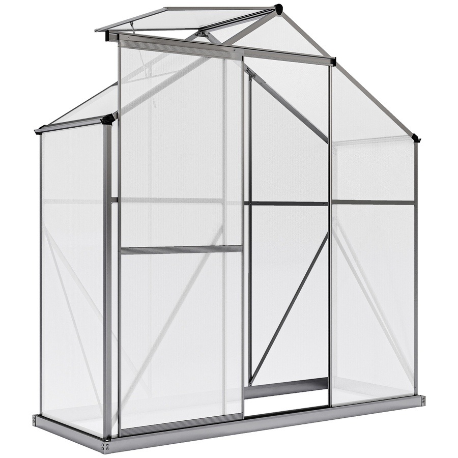 Image 904406.jpg, Product 904-406 / Price $199.99, Outsunny 6' x 2.5' Polycarbonate Greenhouse Aluminium Walk-in Green House from Outsunny on TSC.ca's Home & Garden department
