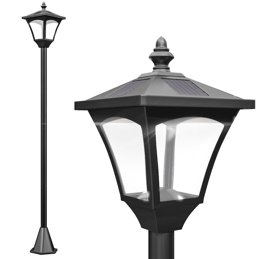 Image 904441.jpg, Product 904-441 / Price $39.99, Outsunny Single Solar Lamp Post, 47" Solar-Powered LED Garden Streetlight from Outsunny on TSC.ca's Home & Garden department