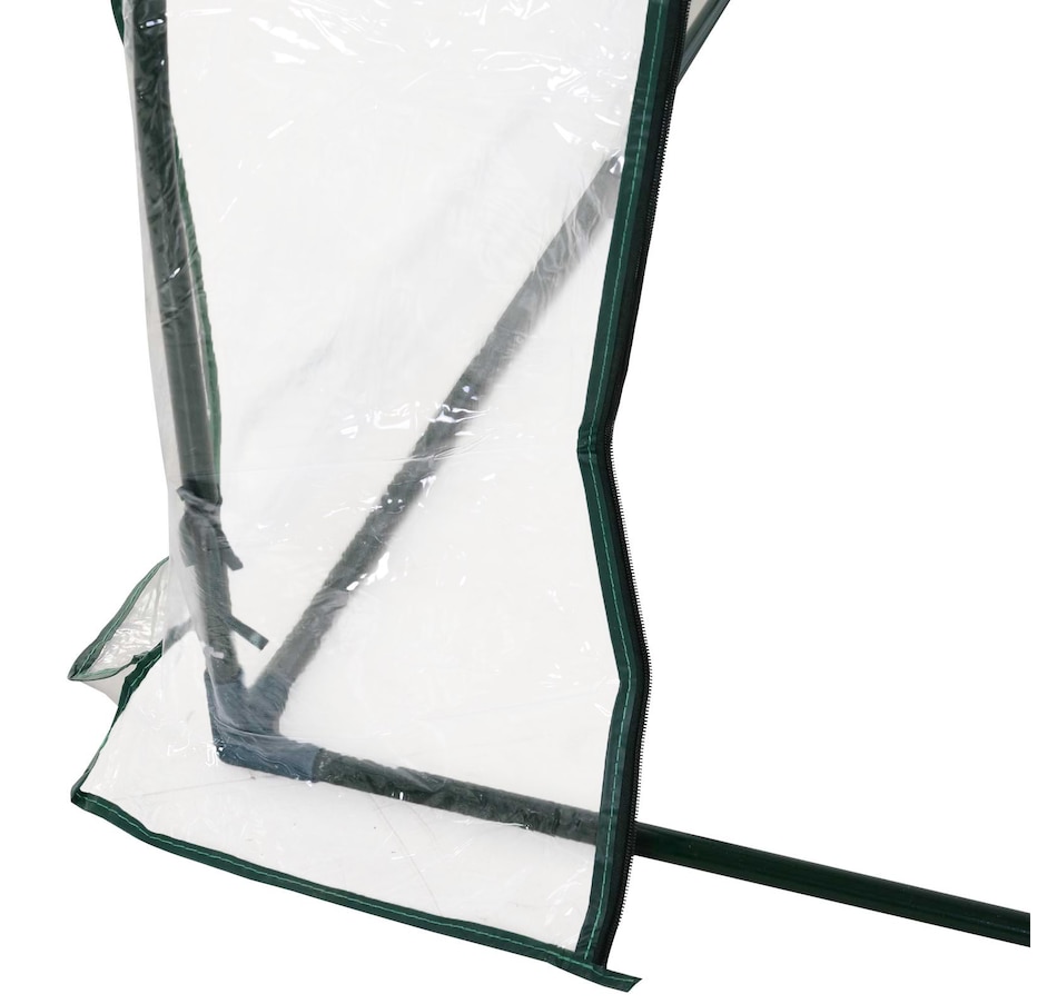 Image 904443_ALTMORE8.jpg, Product 904-443 / Price $48.99, Outsunny 8' x 3' x 2.6' Mini Greenhouse, Portable Hot House for Plants from Outsunny on TSC.ca's Home & Garden department