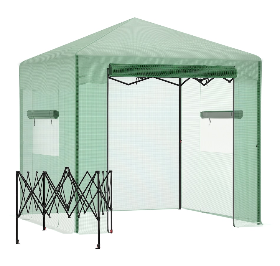 Image 904444.jpg, Product 904-444 / Price $149.99, Outsunny 8' x 6' Pop Up Greenhouse, Portable Outdoor Walk-in Hot House from Outsunny on TSC.ca's Home & Garden department