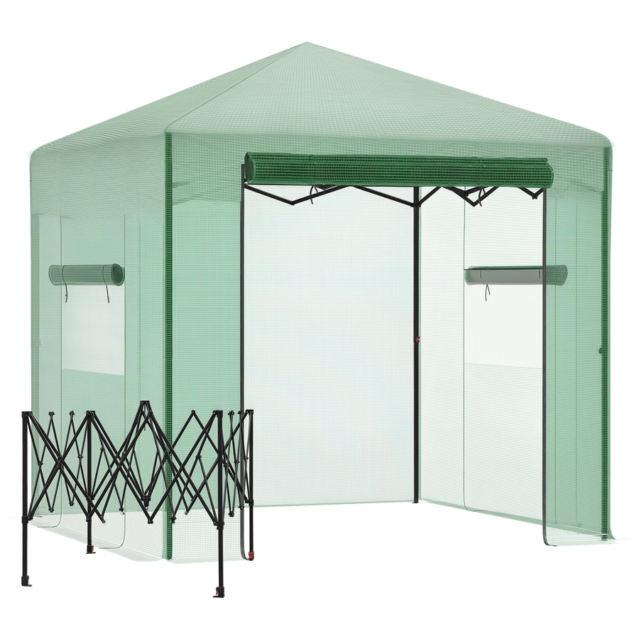 Image 904444.jpg, Product 904-444 / Price $149.99, Outsunny 8' x 6' Pop Up Greenhouse, Portable Outdoor Walk-in Hot House from Outsunny on TSC.ca's Home & Garden department