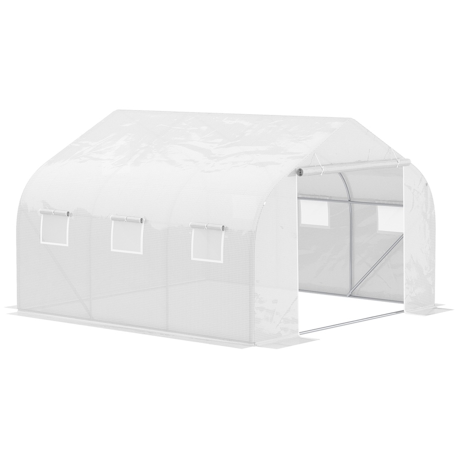 Image 904446.jpg, Product 904-446 / Price $136.99, Outsunny Walk-In Tunnel Greenhouse, Garden Plant Growing Warm House from Outsunny on TSC.ca's Home & Garden department