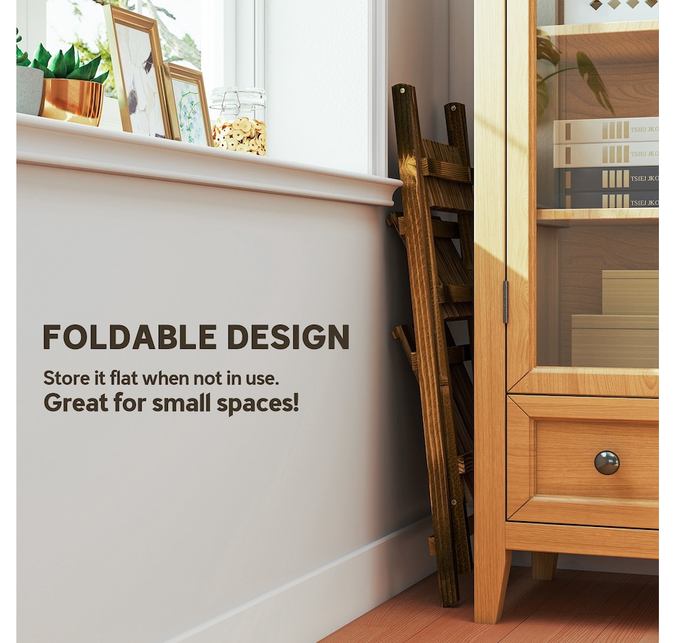 Image 904454_ALTMORE4.jpg, Product 904-454 / Price $47.99, Outsunny Outdoor Plant Stand, Foldable Flower Stand, 16" x 15" x 37" from Outsunny on TSC.ca's Home & Garden department