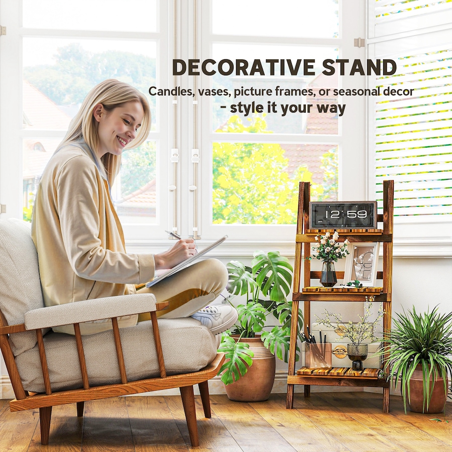 Image 904454_ALTMORE5.jpg, Product 904-454 / Price $54.99, Outsunny Outdoor Plant Stand, Foldable Flower Stand, 16" x 15" x 37" from Outsunny on TSC.ca's Home & Garden department
