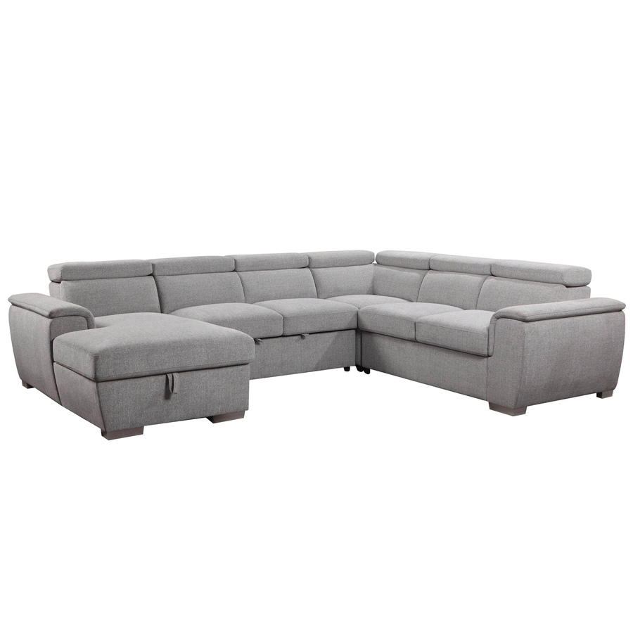 Image 904728_ALTMORE2.jpg, Product 904-728 / Price $3,459.99, Urban Cali Bel Air Large Modular Sleeper Sectional Sofa Bed with Storage Chaise in Thora Stone from Urban Cali on TSC.ca's Home & Garden department
