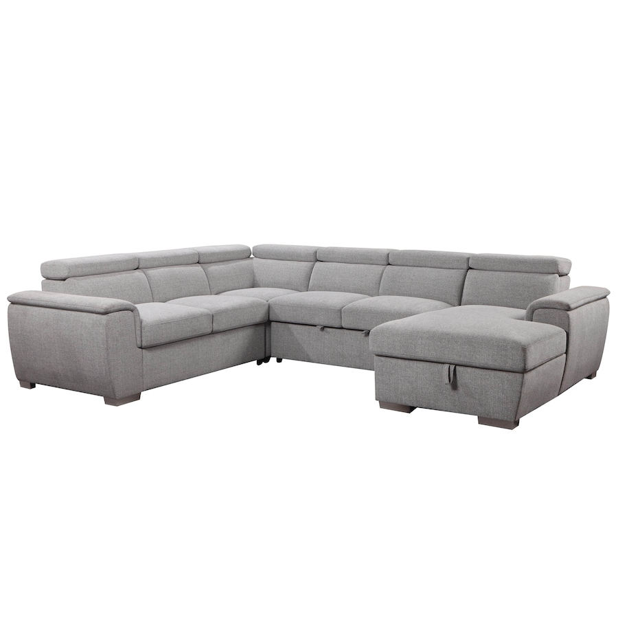 Image 904728_ALTMORE4.jpg, Product 904-728 / Price $3,459.99, Urban Cali Bel Air Large Modular Sleeper Sectional Sofa Bed with Storage Chaise in Thora Stone from Urban Cali on TSC.ca's Home & Garden department