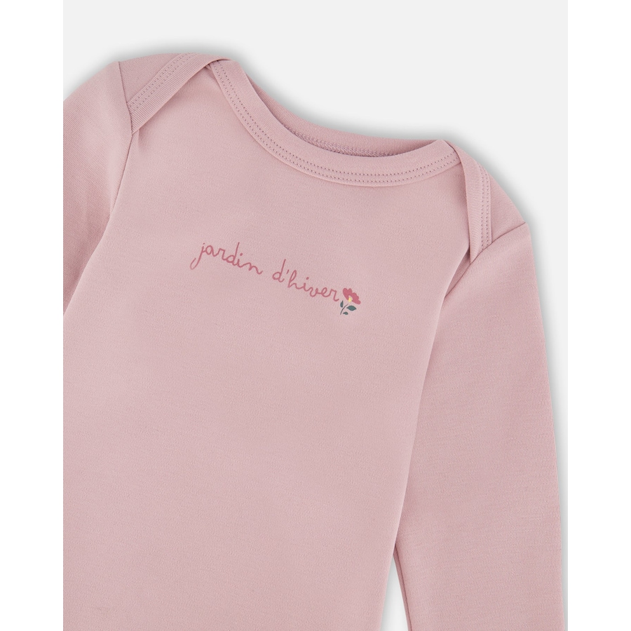 Image 904732_ALTMORE3.jpg, Product 904-732 / Price $14.50, Organic Cotton Long Sleeve Romper Jardin d’hiver from Deux par Deux on TSC.ca's Fashion department