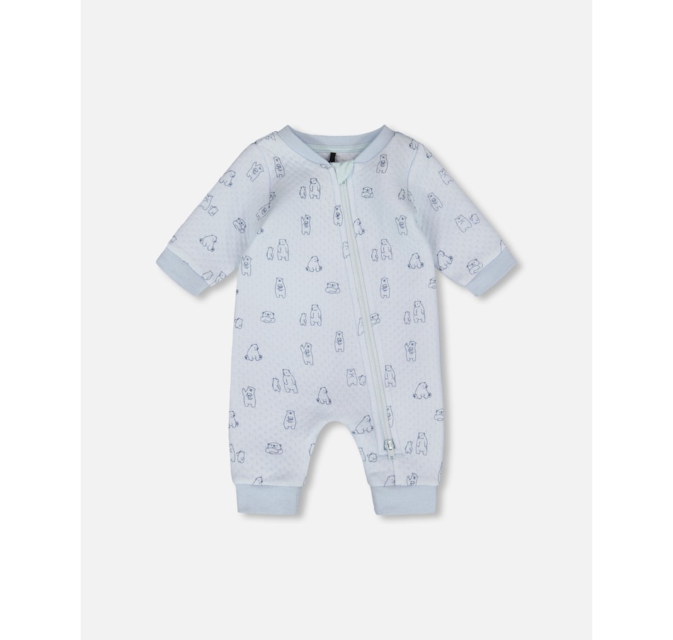Image 904736_ST01.jpg, Product 904-736 / Price $24.50, Organic Cotton One-Piece and Baby Romper Bear Print from Deux par Deux on TSC.ca's Fashion department