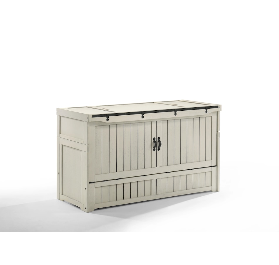 Image 904741_ALTMORE7.jpg, Product 904-741 / Price $2,699.99, Night and Day Murphy Cube Cabinet Bed with Queen Size Gel Memory Foam Mattress from Night and Day on TSC.ca's Home & Garden department