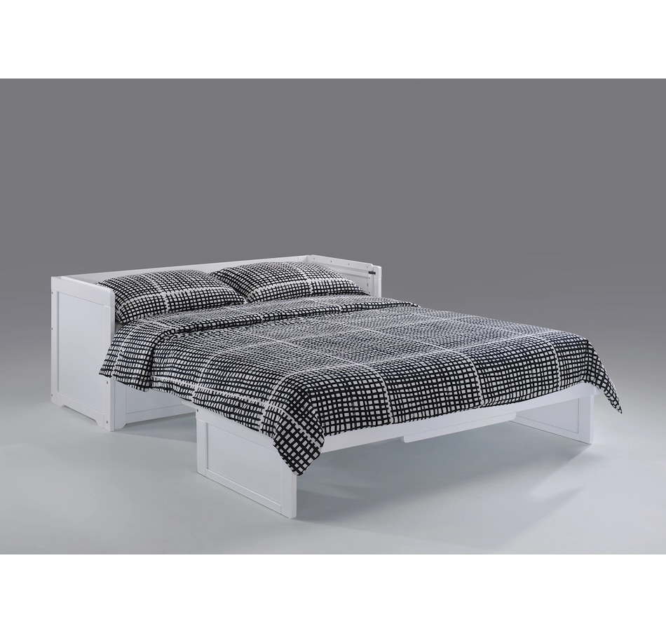 Image 904741_ST02.jpg, Product 904-741 / Price $2,699.99, Night and Day Murphy Cube Cabinet Bed with Queen Size Gel Memory Foam Mattress from Night and Day on TSC.ca's Home & Garden department