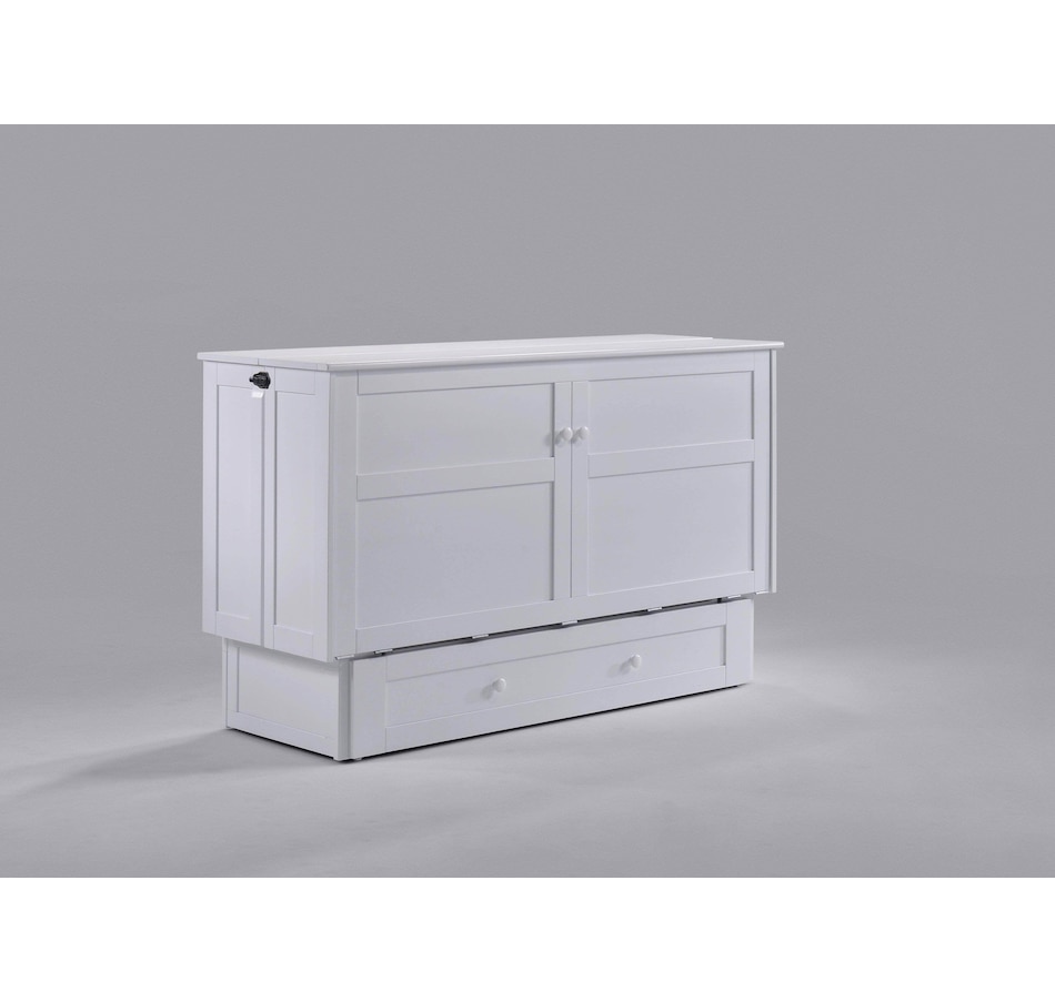 Image 904747_ALTMORE2.jpg, Product 904-747 / Price $3,359.99, Night and Day Clover Queen Size Murphy Bed Cabinet with Gel Memory Foam Mattress from Night and Day on TSC.ca's Home & Garden department