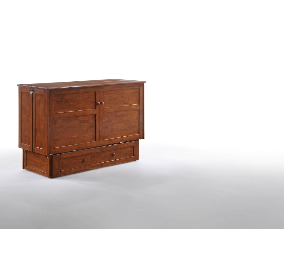 Image 904747_ALTMORE3.jpg, Product 904-747 / Price $3,359.99, Night and Day Clover Queen Size Murphy Bed Cabinet with Gel Memory Foam Mattress from Night and Day on TSC.ca's Home & Garden department