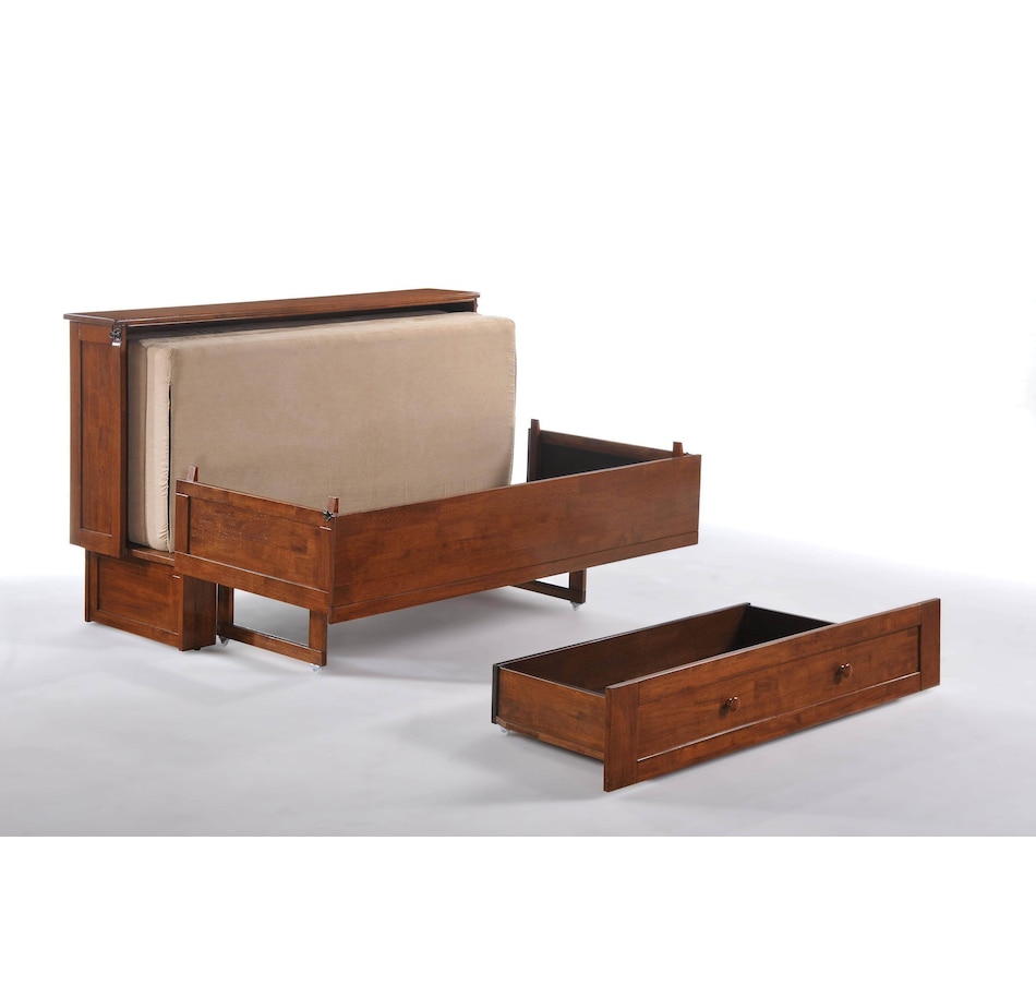 Image 904747_ALTMORE5.jpg, Product 904-747 / Price $3,359.99, Night and Day Clover Queen Size Murphy Bed Cabinet with Gel Memory Foam Mattress from Night and Day on TSC.ca's Home & Garden department