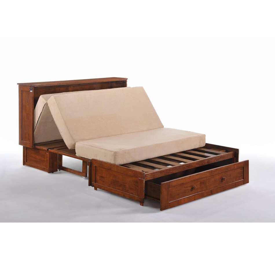 Image 904747_ALTMORE8.jpg, Product 904-747 / Price $3,359.99, Night and Day Clover Queen Size Murphy Bed Cabinet with Gel Memory Foam Mattress from Night and Day on TSC.ca's Home & Garden department