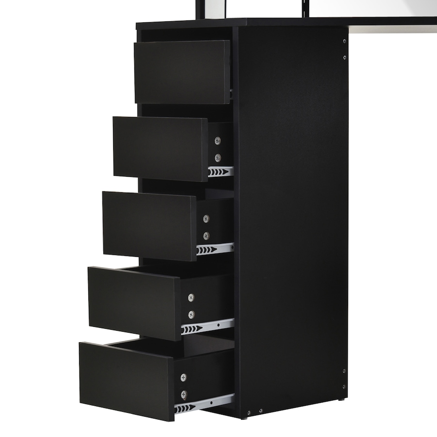 Image 904857_ALTMORE6.jpg, Product 904-857 / Price $199.99 - $204.99, HOMCOM Vanity Table Tri-Fold Mirrored Make-Up Dressing Table from HOMCOM on TSC.ca's Beauty department