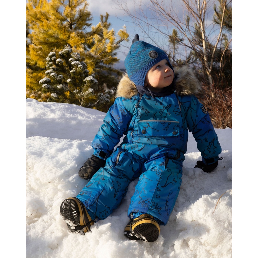 Image 904934_ALTMORE2.jpg, Product 904-934 / Price $79.50, One-Piece Baby Play Snowsuit Designed for Car Seat Dinosaur Print from Deux par Deux on TSC.ca's Fashion department
