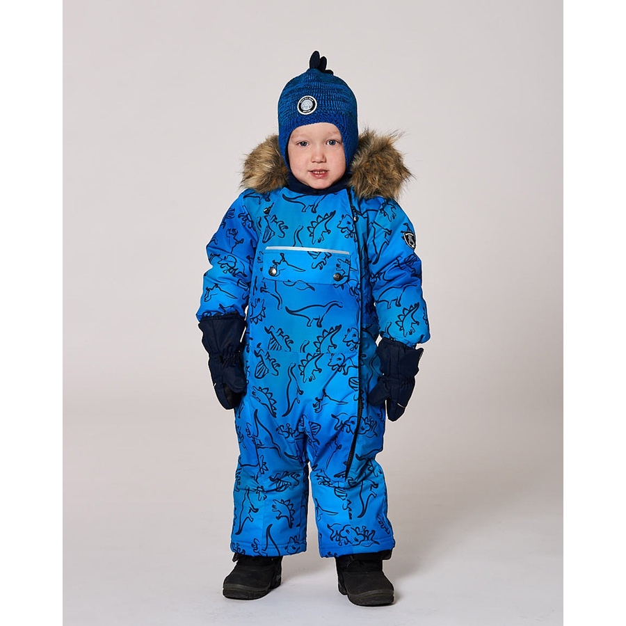 Image 904934_ALTMORE3.jpg, Product 904-934 / Price $79.50, One-Piece Baby Play Snowsuit Designed for Car Seat Dinosaur Print from Deux par Deux on TSC.ca's Fashion department